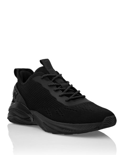 Philipp Plein Black Runner Sneaker Ps