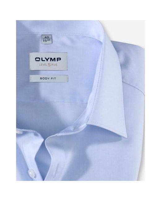 Olymp Casual Overhemd in het Blue voor heren