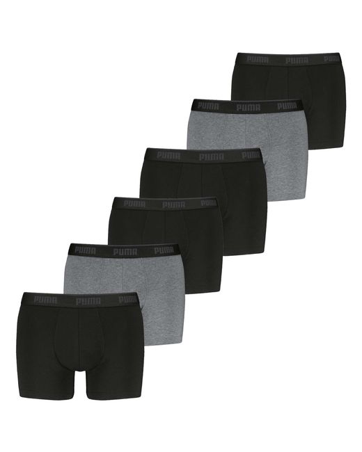 PUMA Boxershorts in het Black voor heren