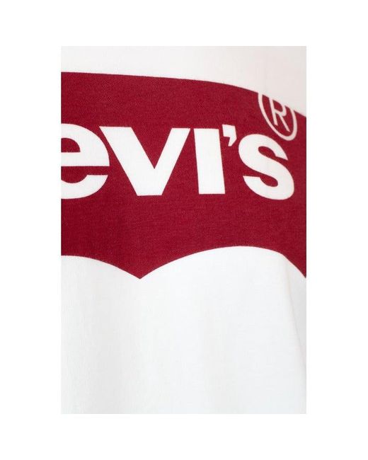 Levi's T-Shirt in het White voor heren