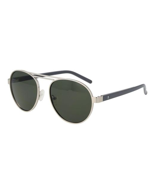 Champion Green Blue Metal Sunglasses for men