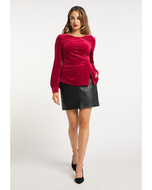 faina Blouse Caneva in het Red