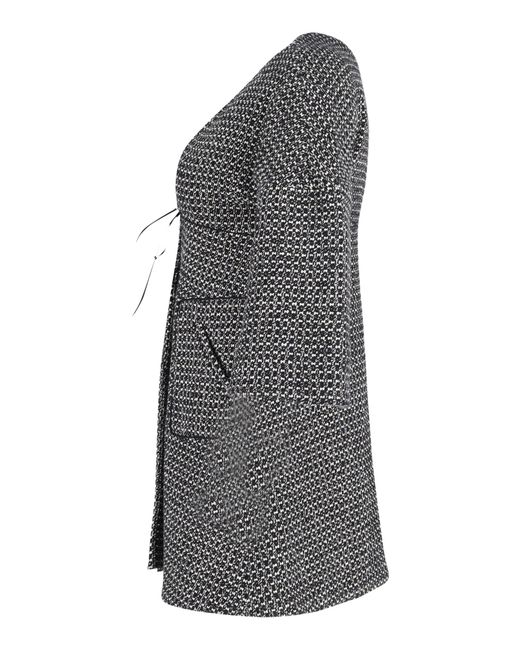Ba&sh Korte Jas Met Textuur in het Gray