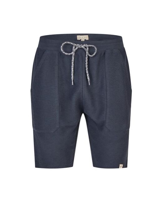 Phil & Co. Berlin Korte Pyjama Lounge Set Shortama Lichtblauw/Donkerblauw in het Blue voor heren
