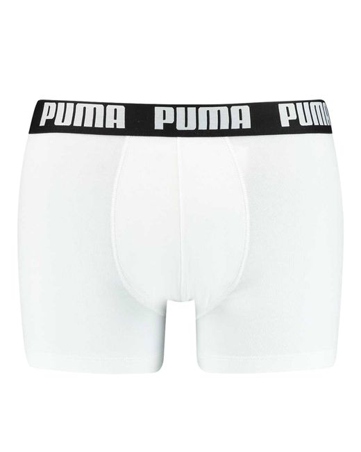 PUMA Basic Boxer 6P Ecom Boxershorts in het Black voor heren
