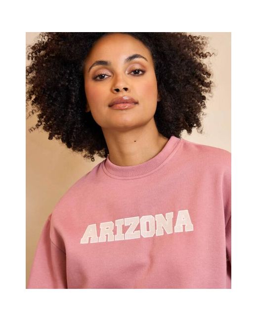 Lofty Manner Sweat Ra14 Nayla in het Pink