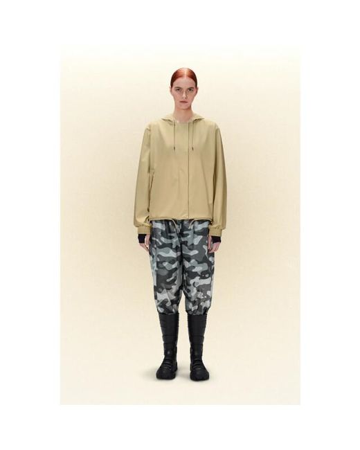 Rains String W Jacket 18040 Sand in het Natural