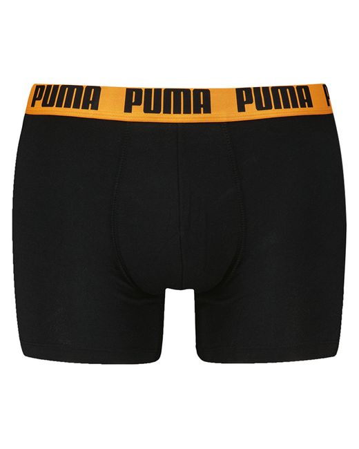 PUMA Basic Boxer 6P Ecom Boxershorts in het Black voor heren