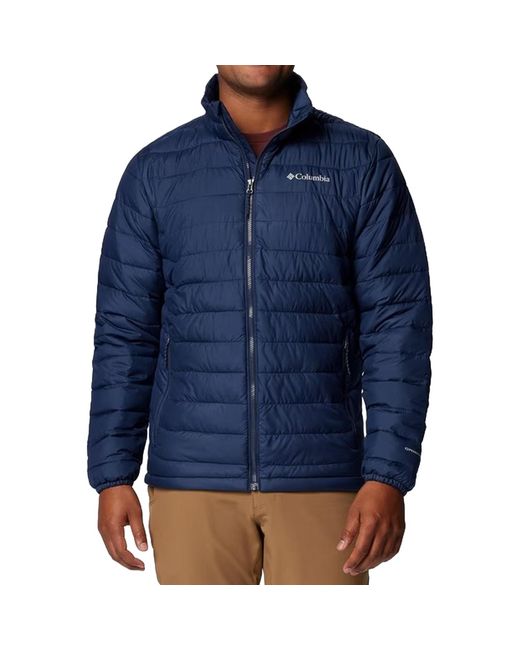 Columbia Blue Powder Lite Ii Insulated Padded Jacket 2086964 for men