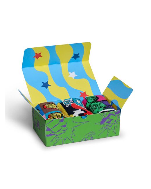Happy Socks Kousen in het Green voor heren