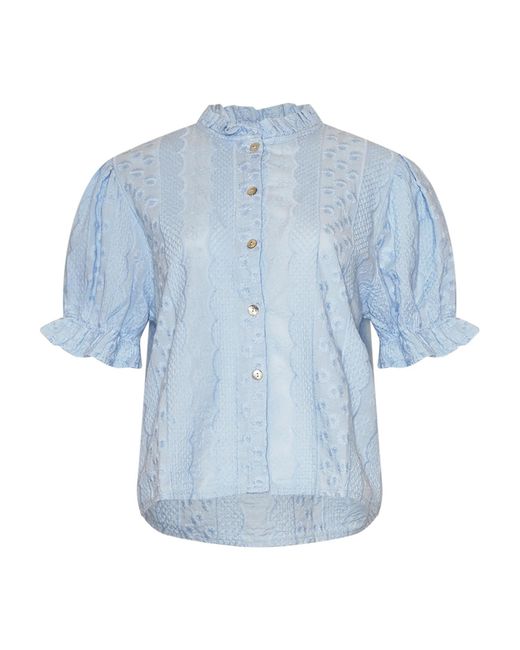 Noella Luma Blouse in het Blue
