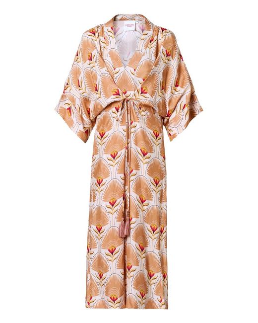 Mart Visser Caroline Tensen Islay Kimono Jurk Multi in het Pink