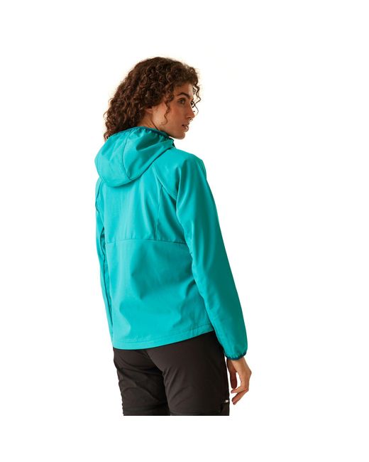 Regatta Blue Ladies Bourda Soft Shell Jacket (Tahoe/Moroccan)