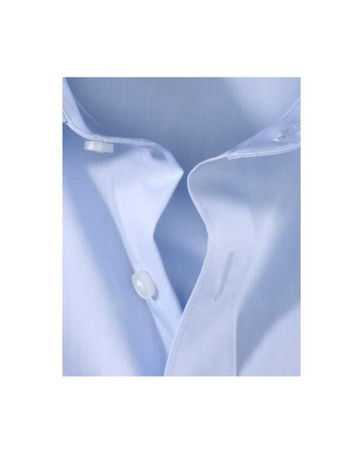 Olymp Casual Overhemd in het Blue voor heren
