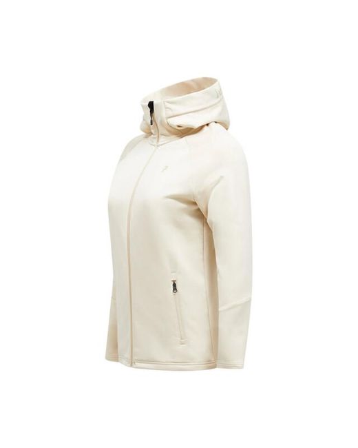 Peak Performance Fleece Vest in het Natural