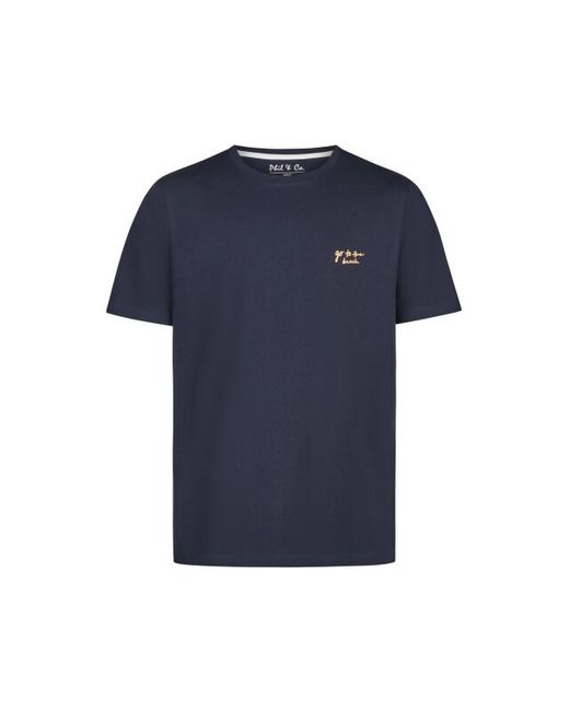 Phil & Co. Berlin Shortama Korte Pyjama Set Donkerblauw/Grijs in het Blue voor heren