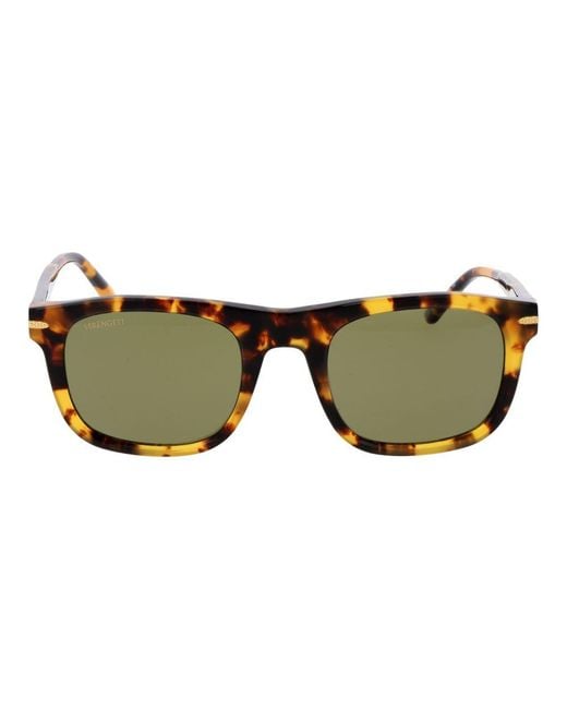 Serengeti Green Acetate Sunglasses for men