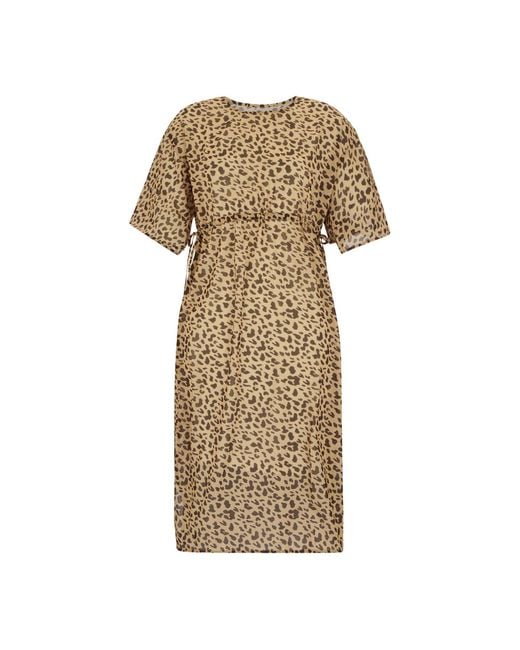Regatta Natural Ladies Avorno Abstract Leopard Print Kaftan