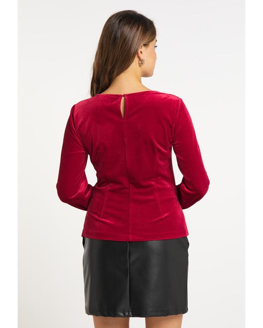 faina Blouse Caneva in het Red