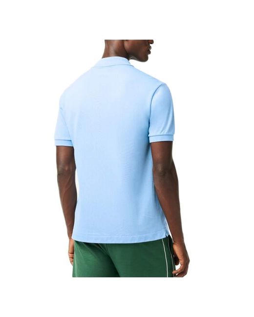 Lacoste Polo Handtekening in het Blue voor heren