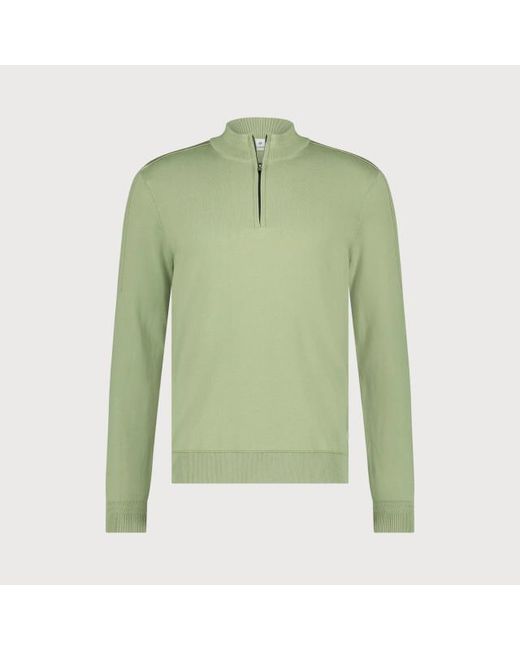 BLUE INDUSTRY De Half Zip Pullover in het Green voor heren