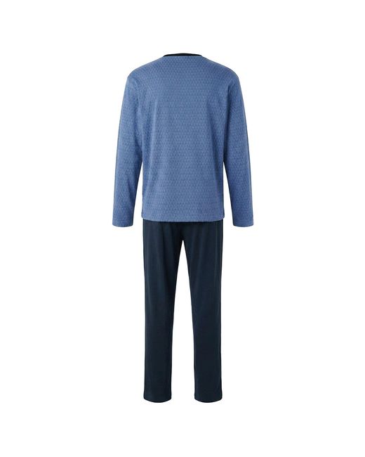 Hajo Pyjama in het Blue voor heren