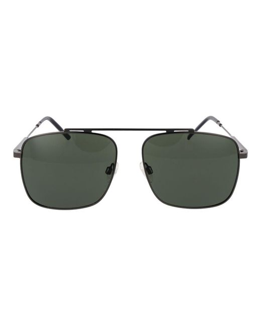 Champion Green Blue Metal Sunglasses for men