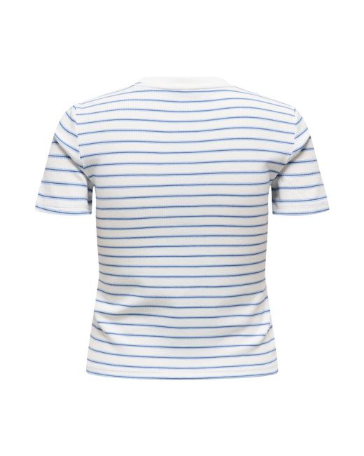ONLY T-Shirt in het Blue