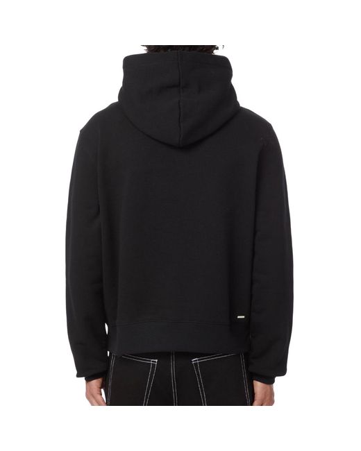 Amiri Pegasus Script Hoodie in het Black voor heren