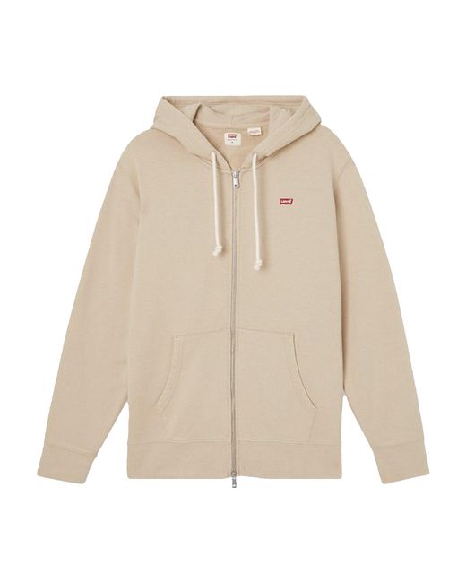Levi's Levi's Sweat Vest in het Natural voor heren
