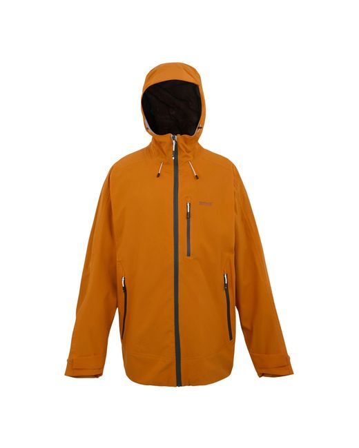 Regatta Orange Okara Waterproof Jacket (Fox) for men