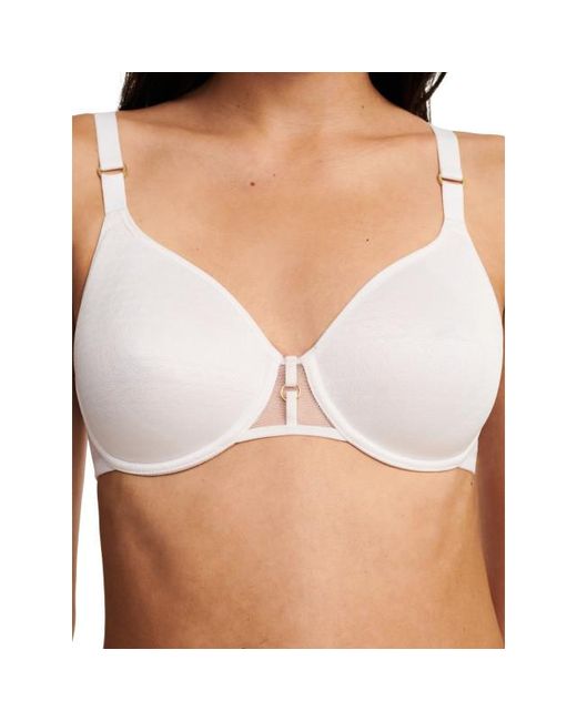 Chantelle Monogram Covering Spacer Bra in het White
