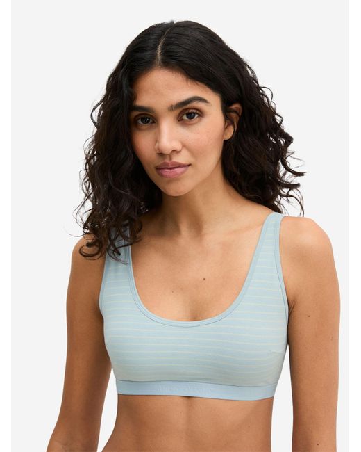 Marc O' Polo Marc O'Polo Vrouwen Bustier Bio in het Blue