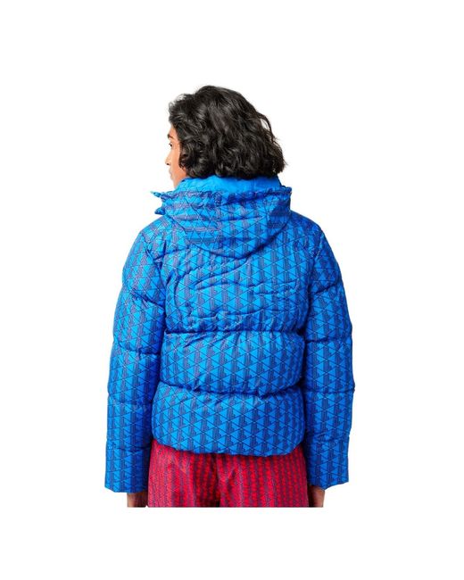 Lacoste Donsjack Met Monogram in het Blue