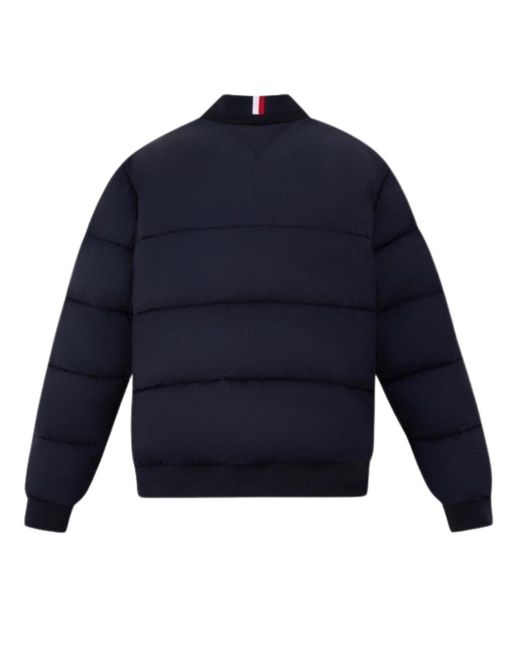 Tommy Hilfiger Blue High Loft Bomber Jacket for men