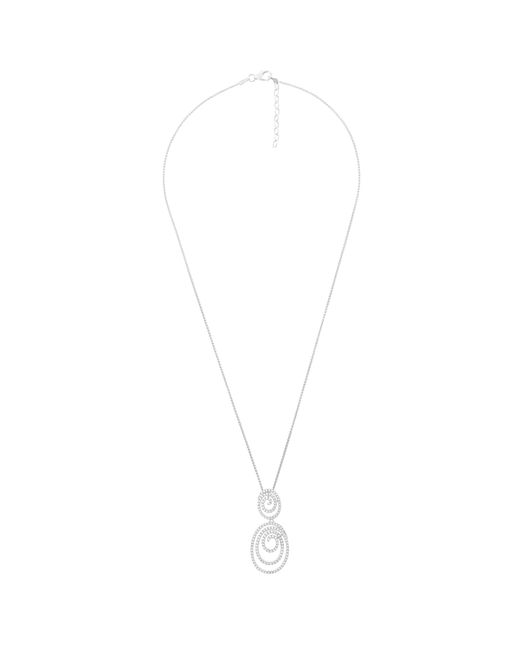 Orphelia Metallic 'Roshina' 925 Sterling Chain With Pendant