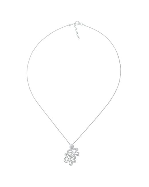 Orphelia Metallic 'Malenia' 925 Sterling Chain With Pendant