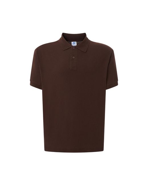 JHK Pique Regular Poloshirt (Chocolade) in het Brown voor heren