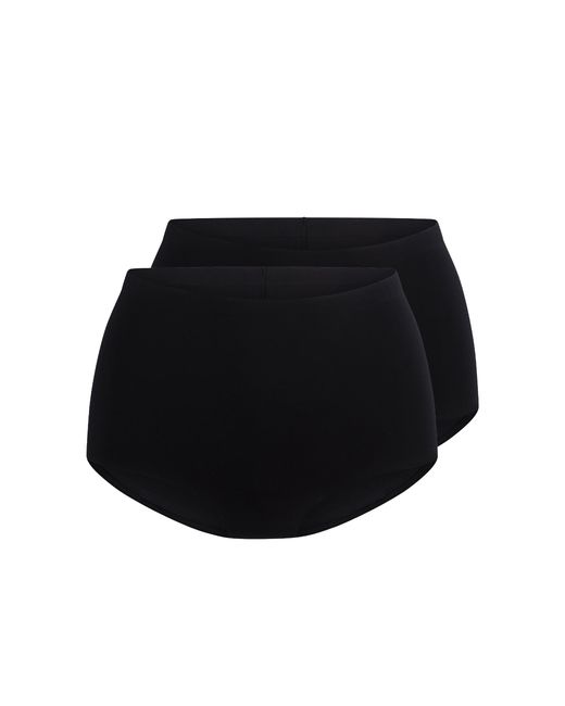 Lingadore 2-Pack Taille Slip in het Black