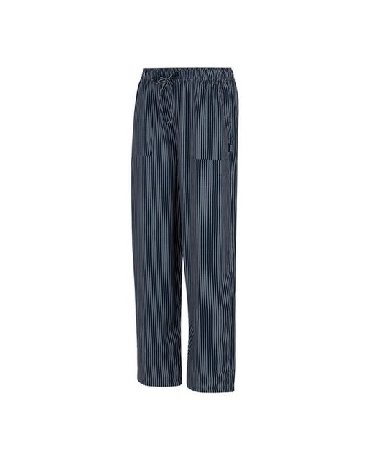 Regatta Elbrie Vertical Stripe Broek (Marine Wit) in het Blue
