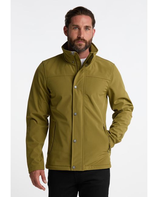 Schmuddelwedda Softshell Jas -271 in het Green voor heren