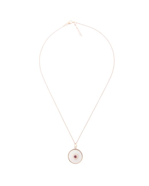 Orphelia Metallic 'Fia' 925 Sterling Chain With Pendant