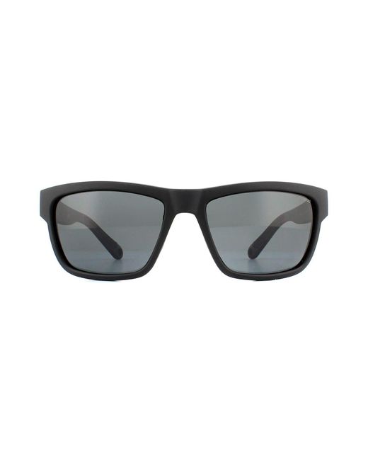 Polaroid Gray Sport Wrap Polarized Sunglasses for men