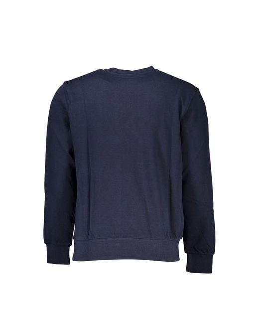 North Sails Blue Cotton Sweater for men