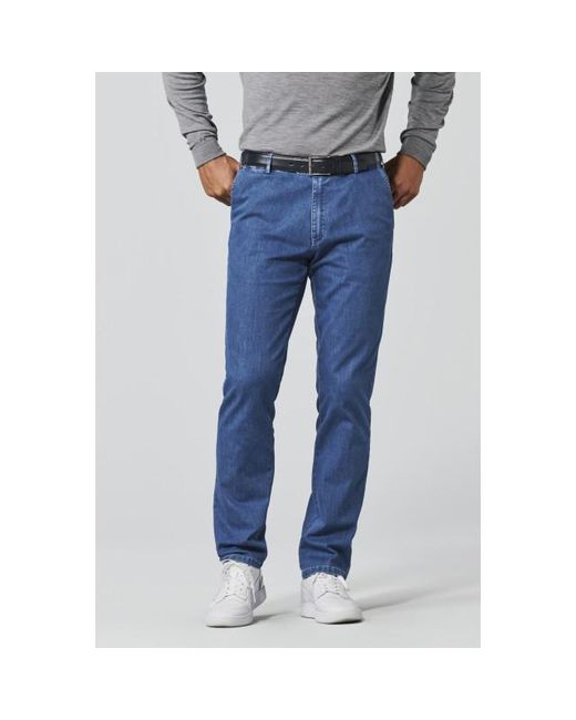 Meyer Pantalons 1-4122/16 in het Blue voor heren