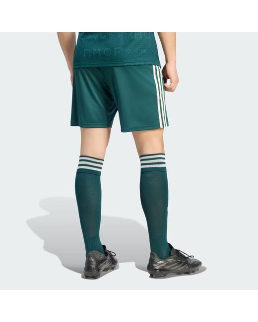 Adidas Real A Sho Wedstrijdbroek Replica Voetbal in het Green voor heren