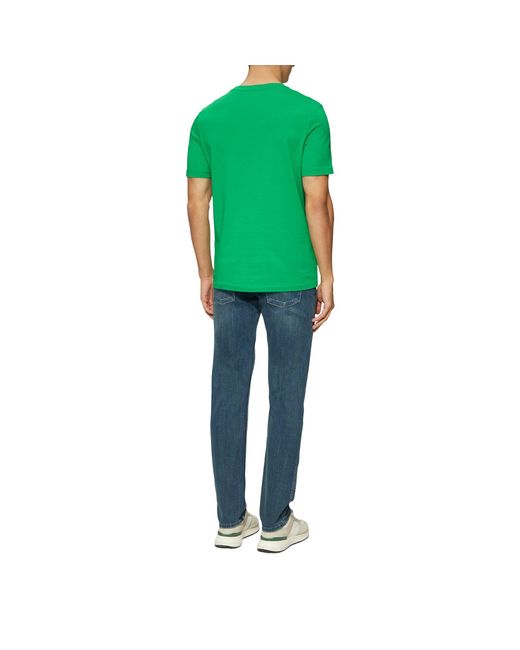 S.oliver T-Shirt in het Green voor heren