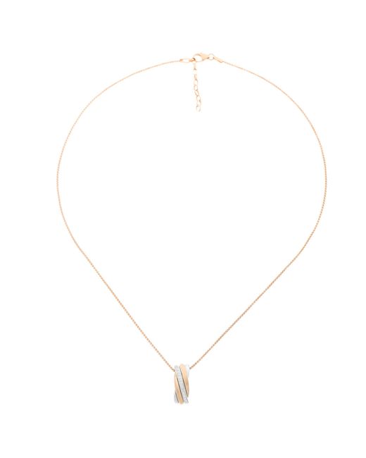 Orphelia Metallic 'Joline' 925 Sterling Chain With Pendant