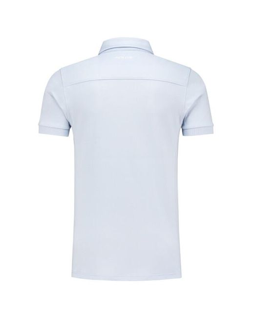 MORSE CODE Polo in het Blue voor heren