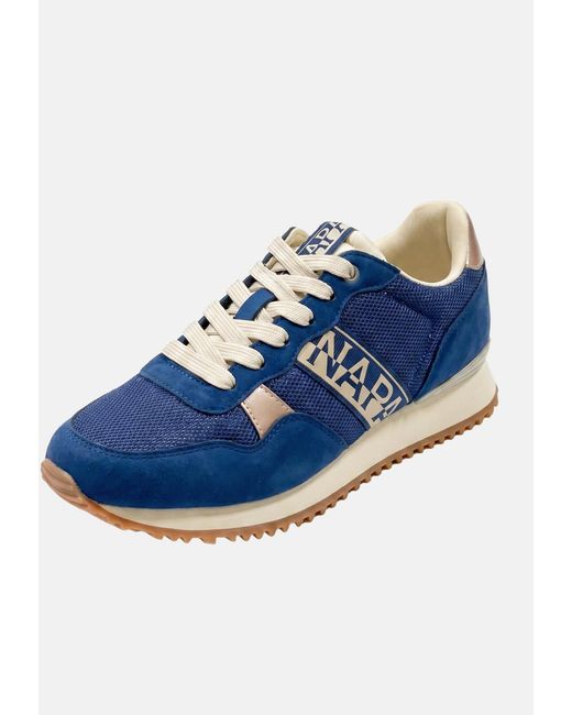 Napapijri Blue Sneakers Platform